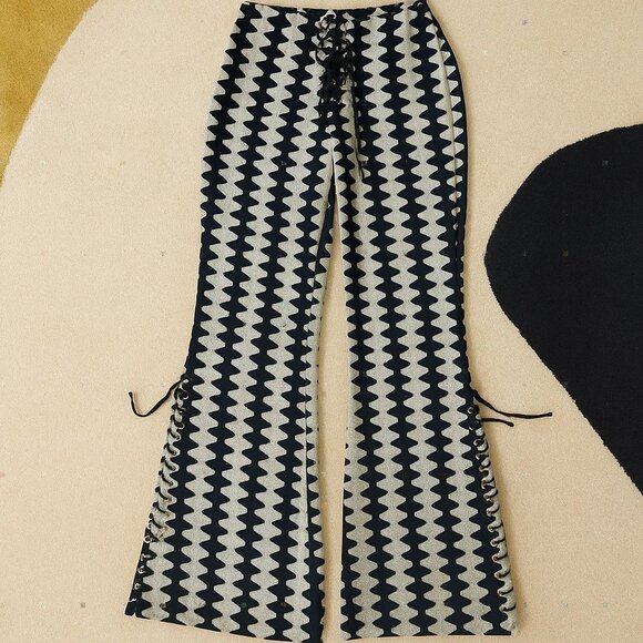 Tyler Mcgillivary Samara Black And White Bottoms - Picture 2 of 4